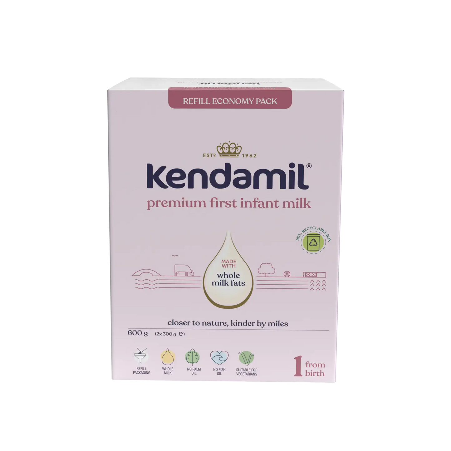 Kendamil Stage 1 Premium Infant Milk 600g