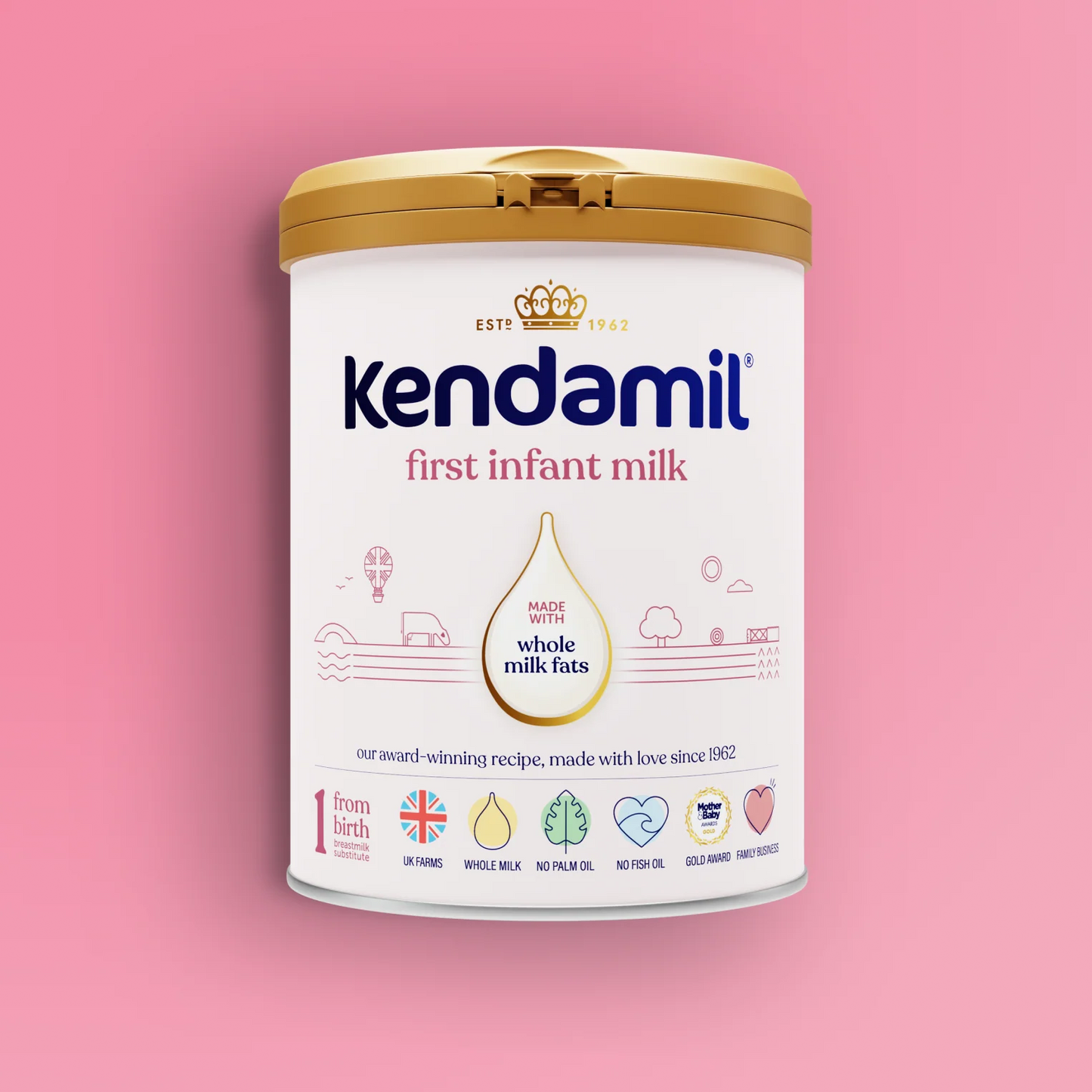 Kendamil Classic Stage 1 First Infant Milk Formula UK
