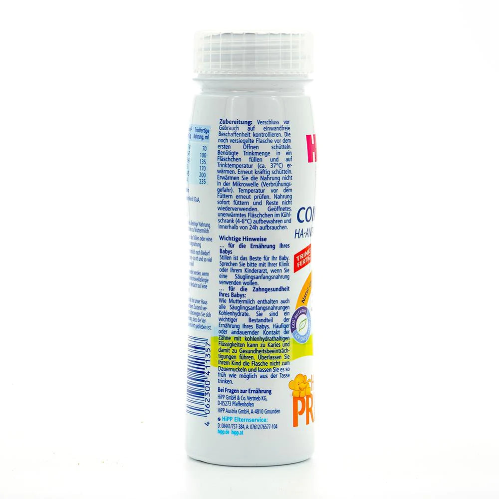 HiPP HA PRE Combiotik Ready To Use 200 Ml