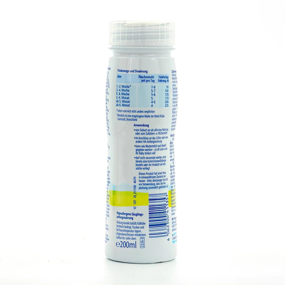 HiPP HA PRE Combiotik Ready To Use 200 Ml