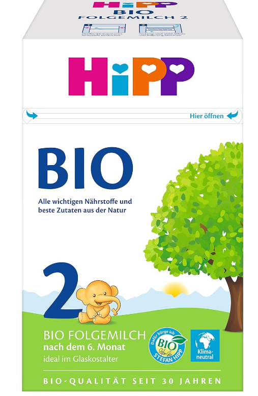 HiPP Organic Milk Food 2 600g + 6 months