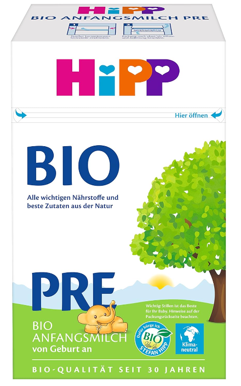 HiPP Organic Milk Formula Pre 600g