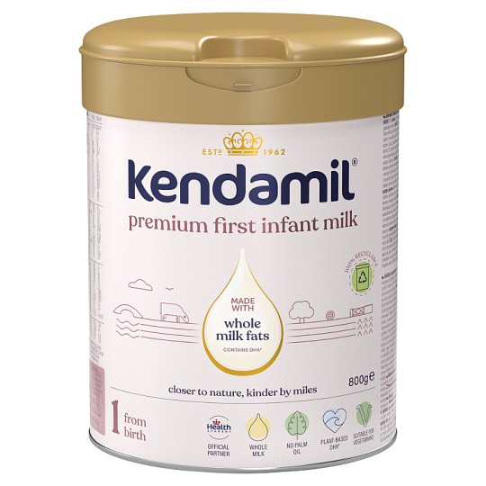 Kendamil Stage 1 Formula 800g (Cow) Premium 1 DHA+