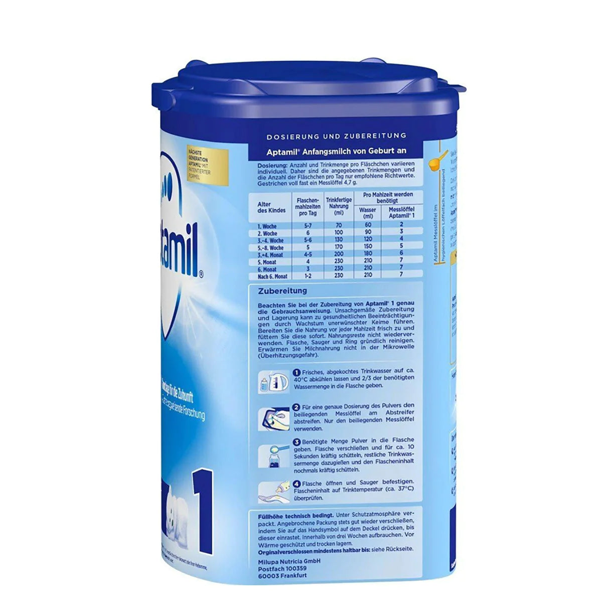 Aptamil Pronutra™ - ADVANCE 1 European Baby Formula (800g)