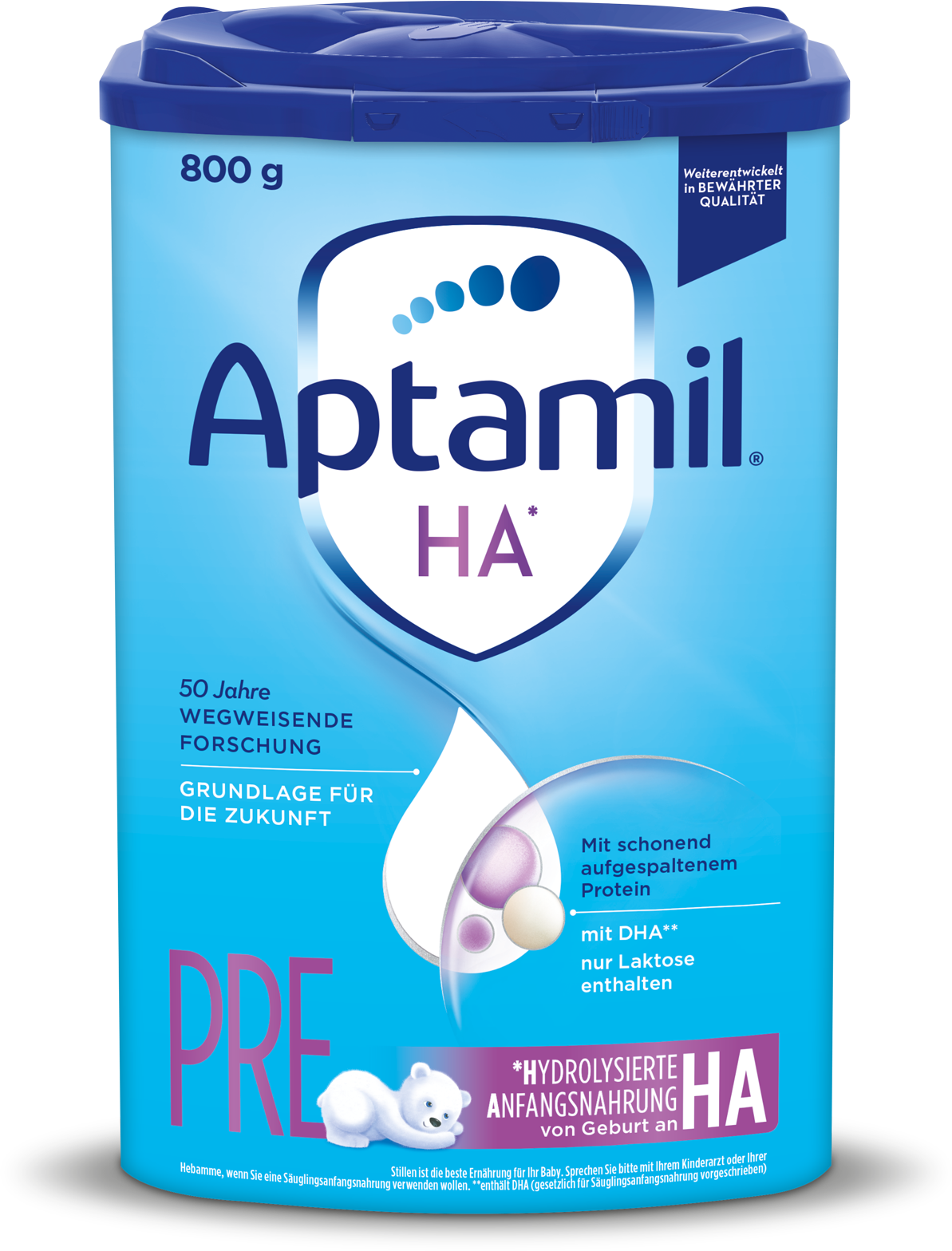 Aptamil HA Pre, Hypoallergenic formula (800g/28.2 oz)