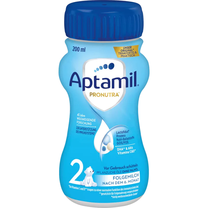 Aptamil 2 Pronutra Ready To Drink Follow On Milk 200 ml
