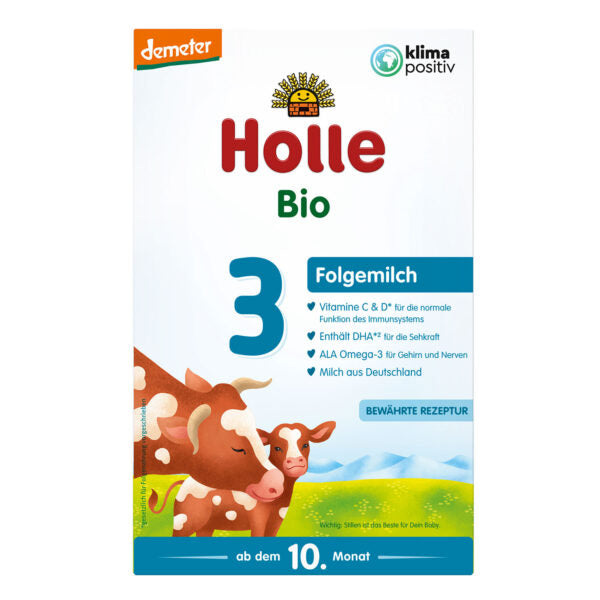 Holle Bio Stage 3 Organic Toddler Formula 12+ months • 600g