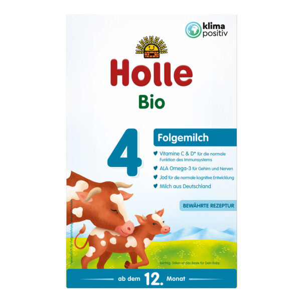 Holle Stage 4 Organic Growing-up Milk Formula 600g - 12+ Months