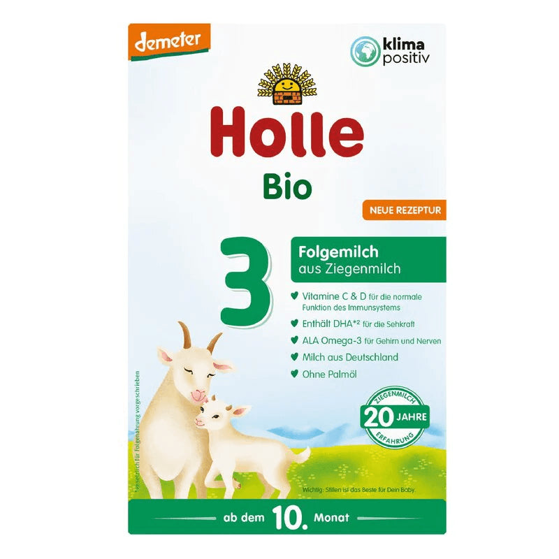 Holle Goat Stage 3 Organic Toddler Formula 10+ months • 400g