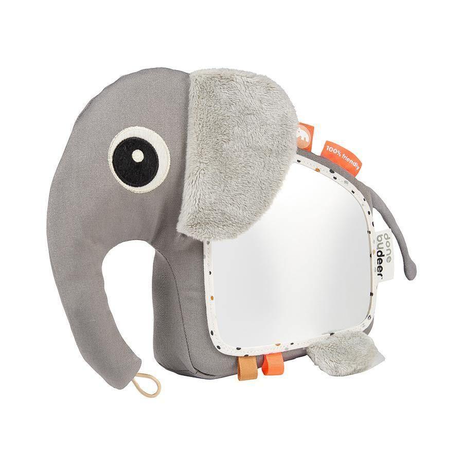 Done by Deer - Activity Floor Mirror Elphee Grey - Emmbaby Canada