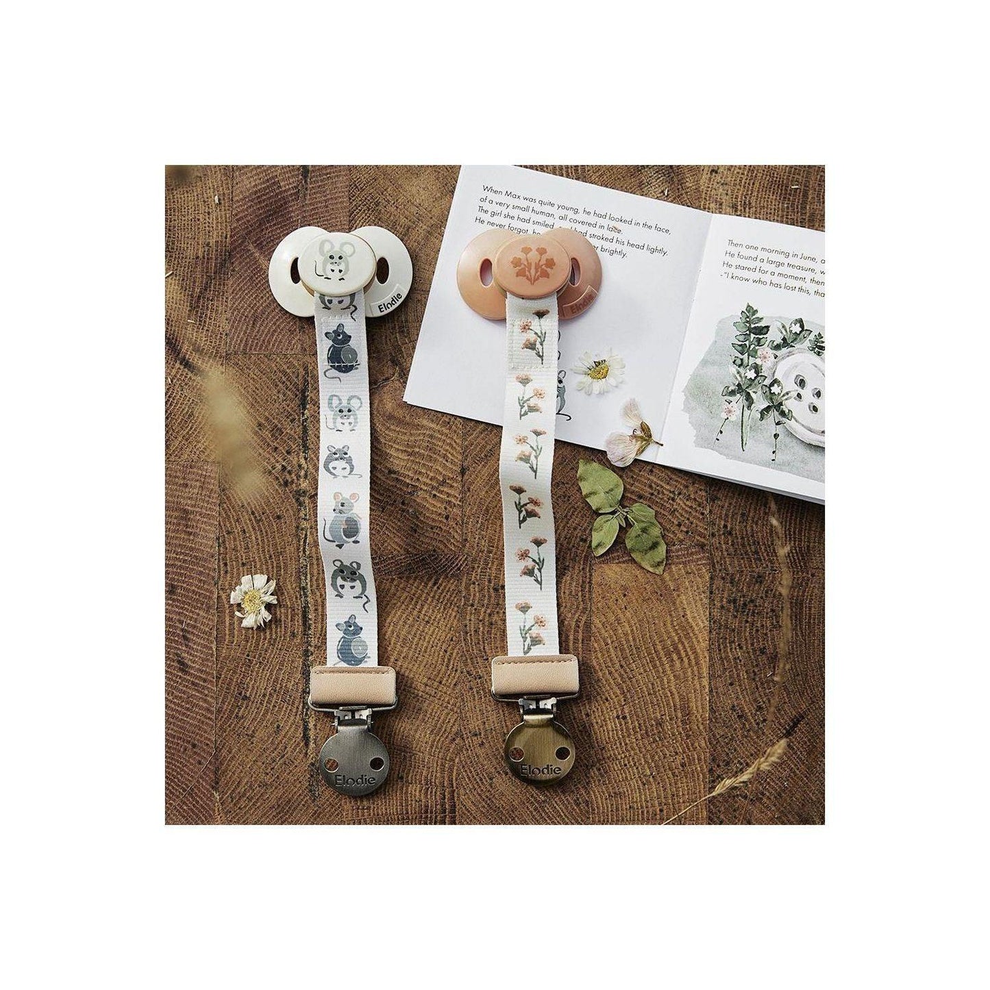 Elodie Details - Pacifier - Forest Mouse Max - Emmbaby Canada