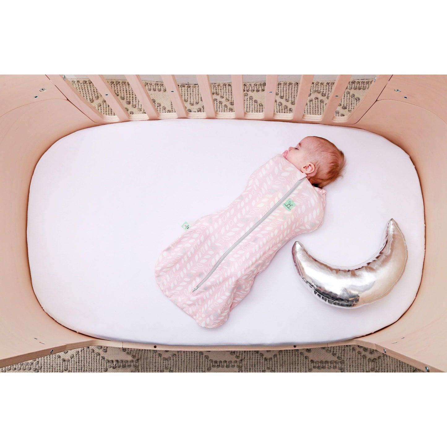 ErgoPouch - ErgoCocoon (0.2 tog) - Spring Leaves (0-3m) - Emmbaby Canada