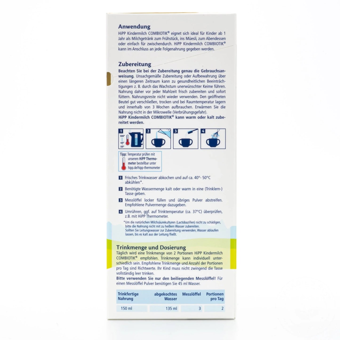 HiPP 1+ Kindermilch Formula 12+ Months (600g) - Emmbaby Canada