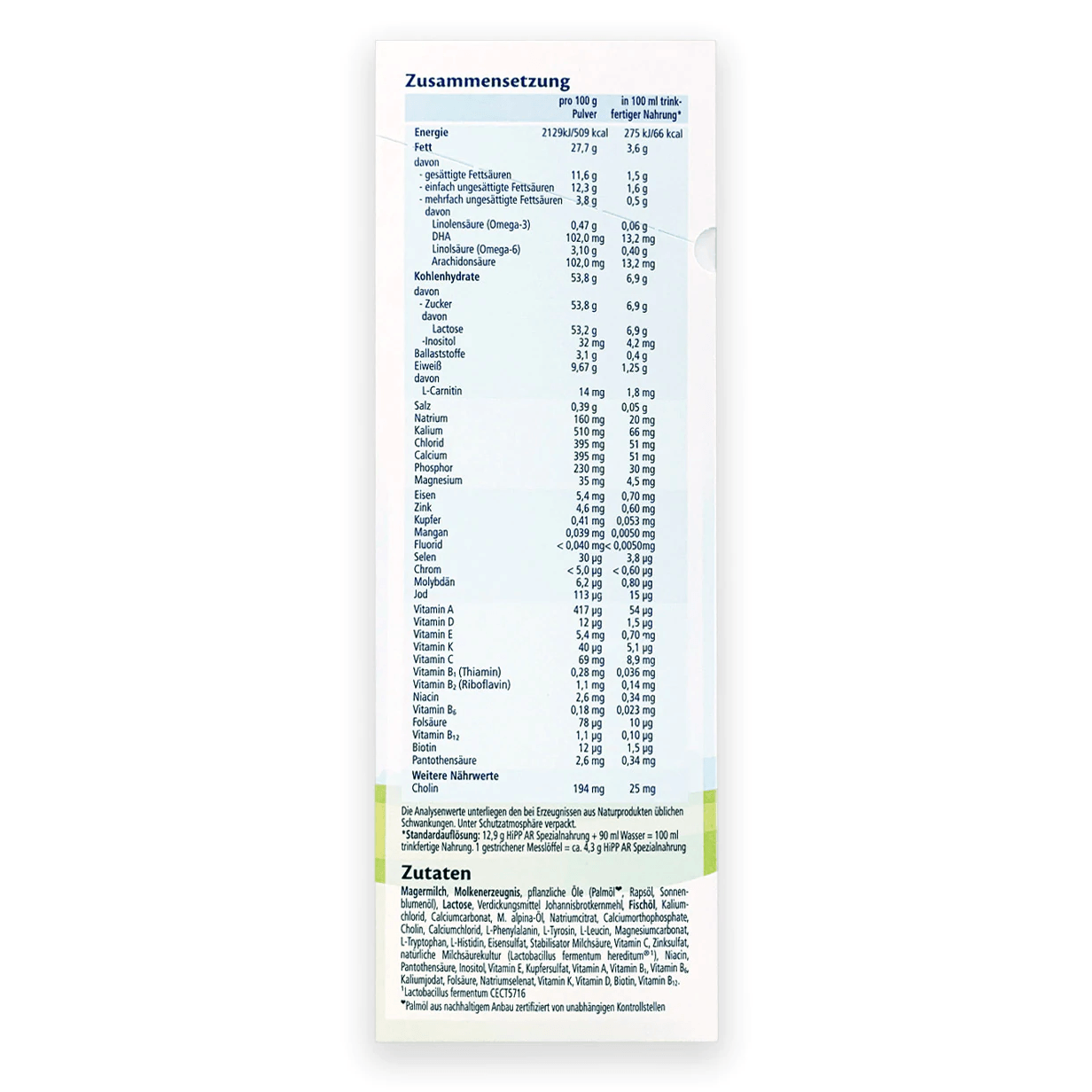 HiPP AR Germany Anti-Reflux Milk Formula From Birth • 600g - Emmbaby Canada