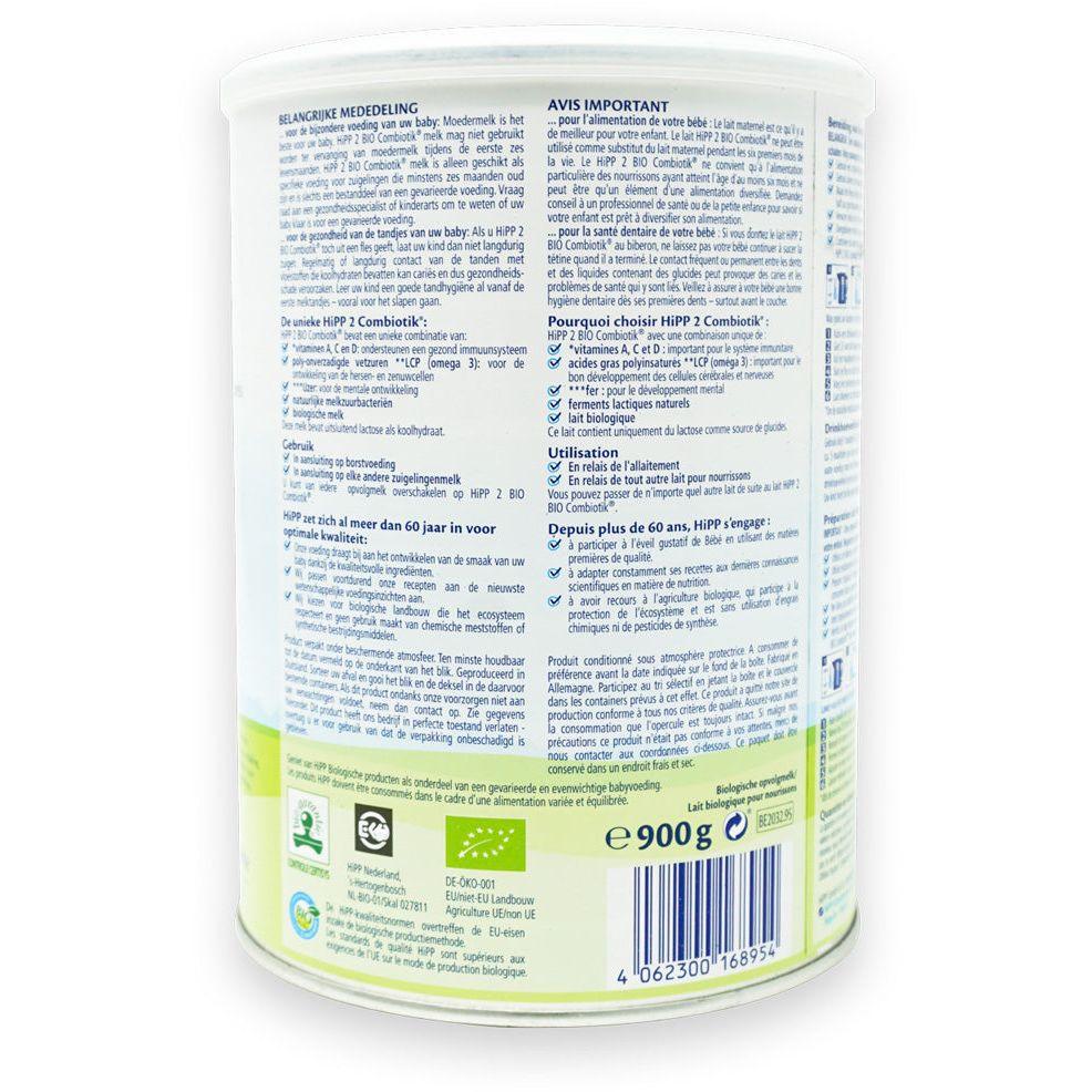 HiPP Dutch Stage 2 Combiotik Follow-on Infant Milk Formula 6+ months • 800g - Emmbaby Canada