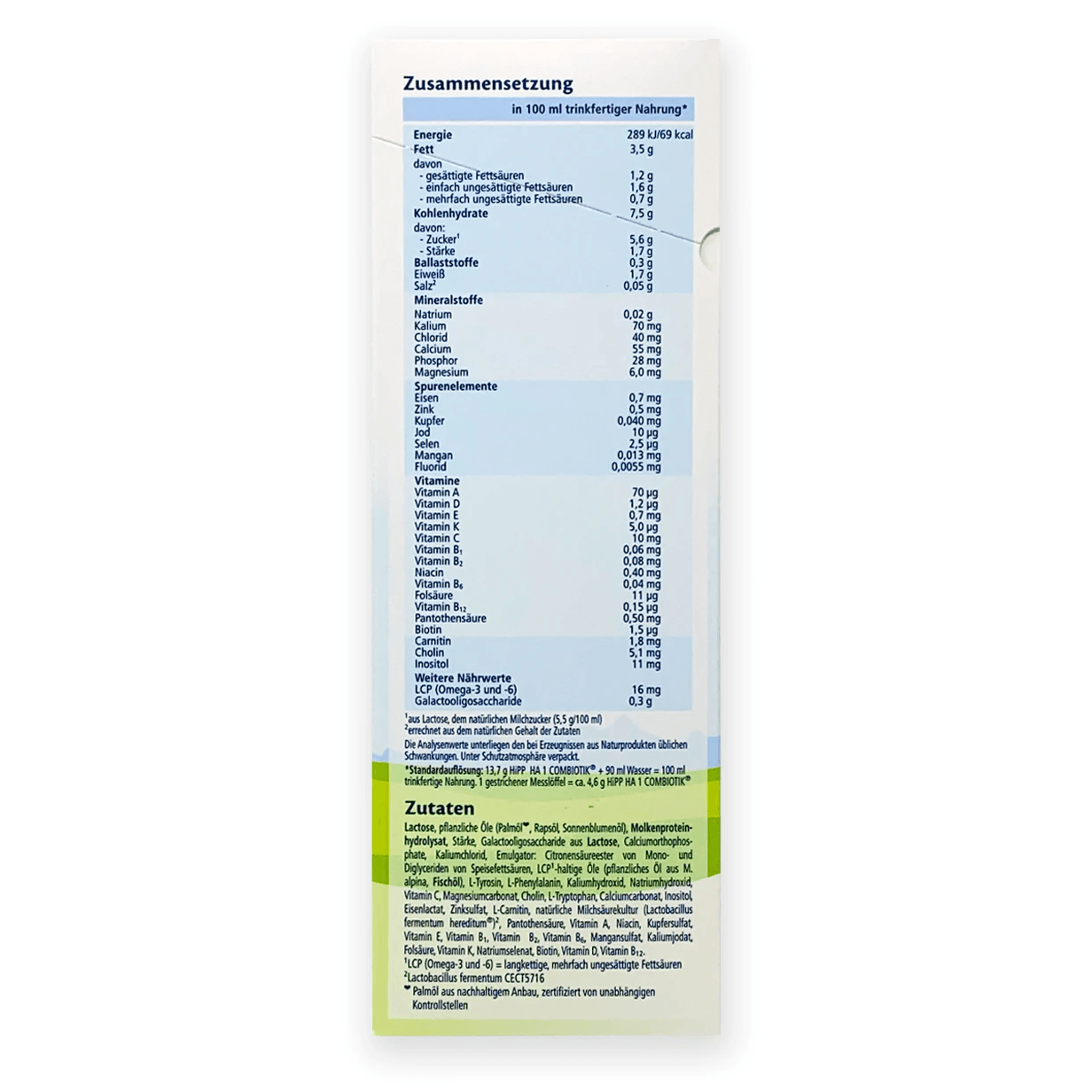 HiPP HA Germany Hypoallergenic Stage 1 Combiotik Infant Milk Formula 0-6 months • 600g - Emmbaby Canada