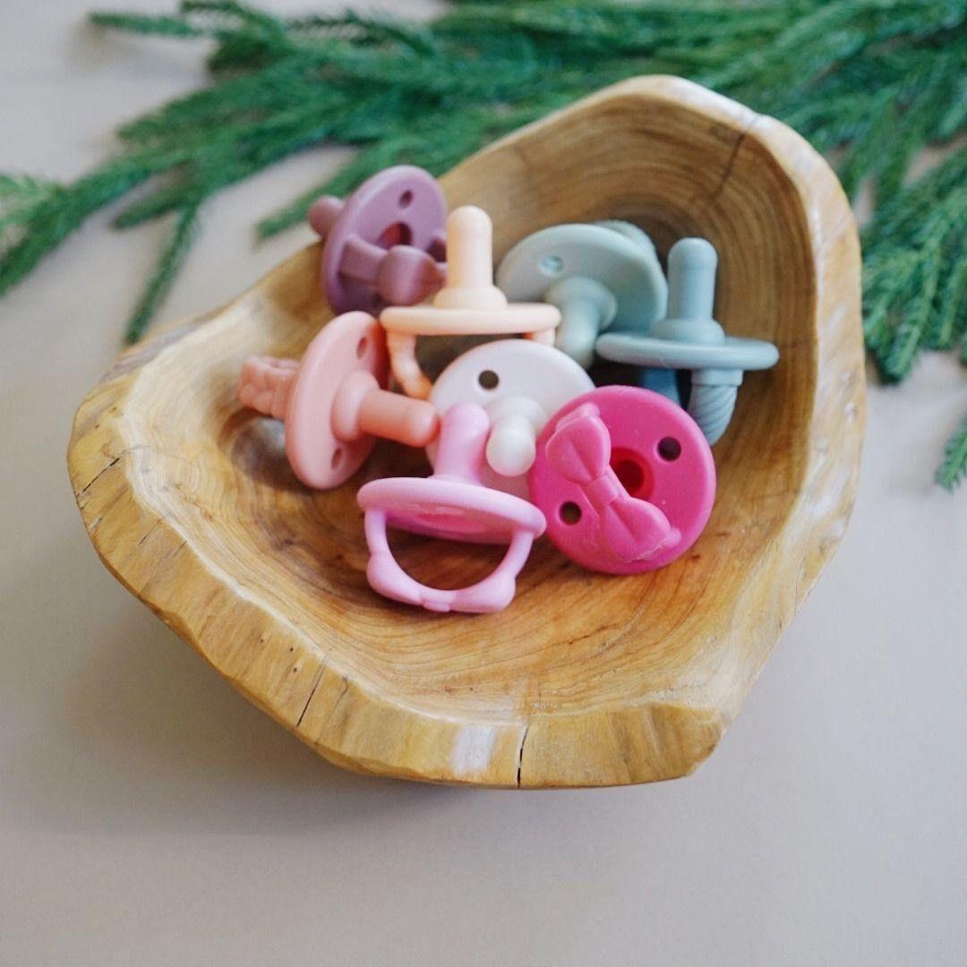 Itzy Ritzy Sweetie Soother™ - Pacifier 2-Pack - Nautical Navy Cables/Navy Cable - Emmbaby Canada