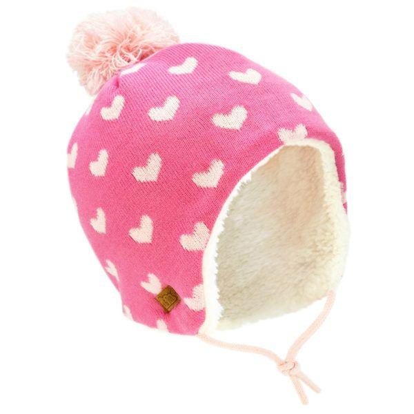 Jan&Jul - Knit Graphic Beanies | Hearts - Emmbaby Canada