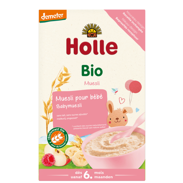 Holle Organic Baby Muesli Porridge 250g - 3 Pack - Emmbaby Canada