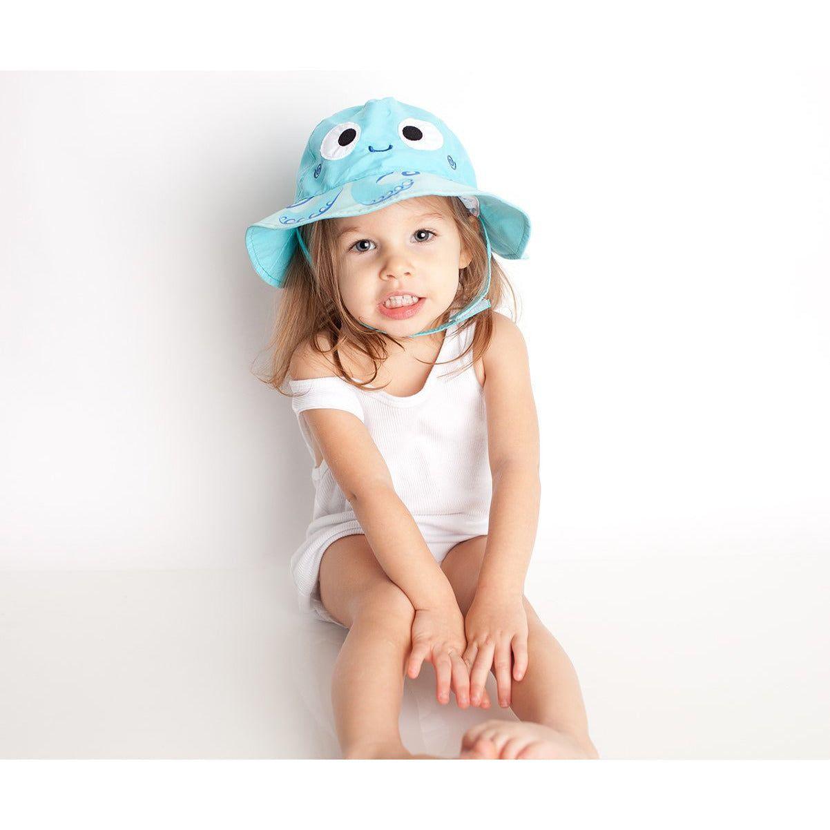 Zoocchini - UPF50+ Sun Hat - Octopus - Emmbaby Canada