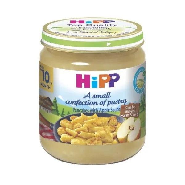 HiPP a Small Confection of Pastry Pancakes with Apple Sauce Puree 200g - 6 Jars - Emmbaby Canada
