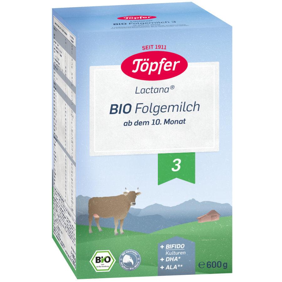 Topfer 3 Bio Lactana 600 g - Emmbaby Canada