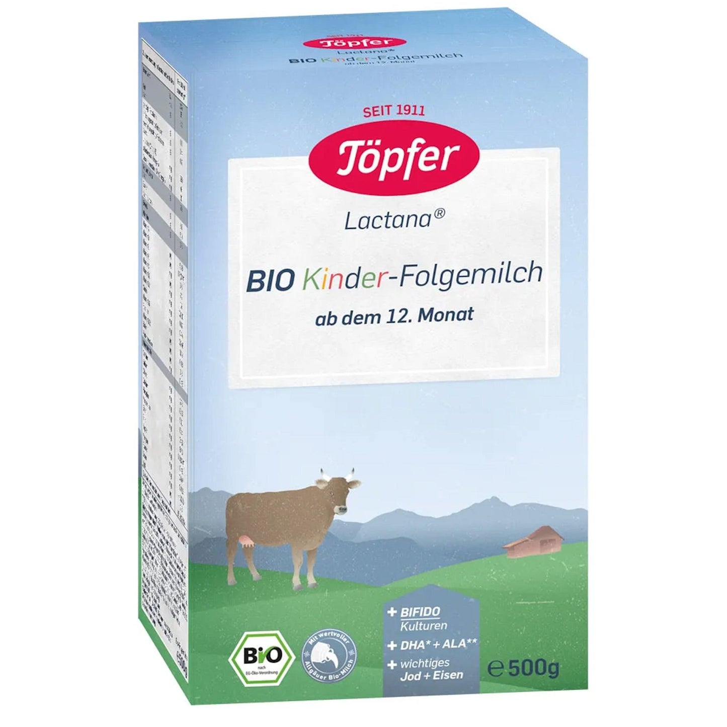 Topfer Lactana Kinder Follow-On Milk 500 G - Emmbaby Canada