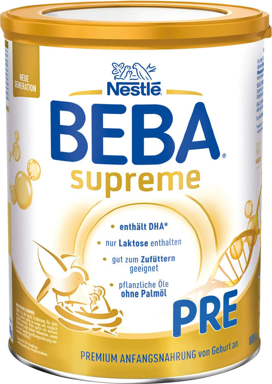 Nestle BEBA Supreme Pre Initial Milk from Birth 800g