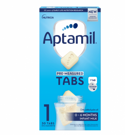 Aptamil 1 Tabs, 30 cubes in 6 sachets 137 g