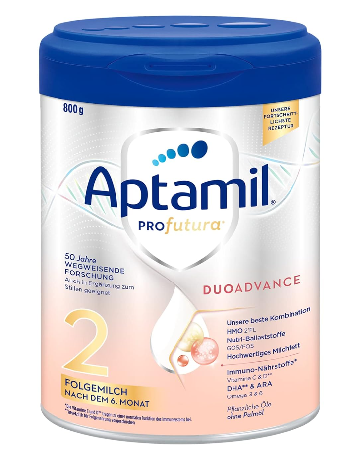 Aptamil PROFUTURA DUOADVANCE Stage 2 follow-on milk after the 6th month (800g)