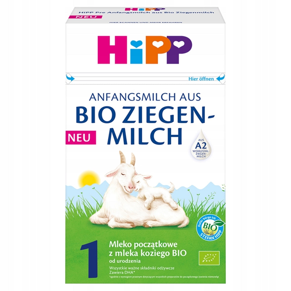 HiPP Goat Milk Formula Stage 1 (0-6 Months) - European version - 400g