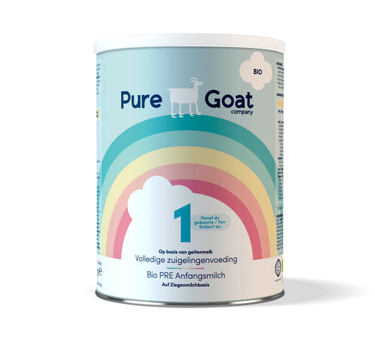 Pure Goat Dutch Stage 1 – Organic Complete Infant Formula from Birth (400g)