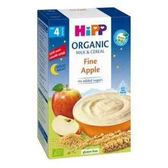 HiPP Good Night Fine Apple Lait et céréales biologiques 250 G - Paquet de 3 