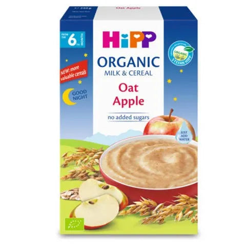 HiPP Good Night Fine Apple Lait et céréales biologiques 250 G - Paquet de 3 