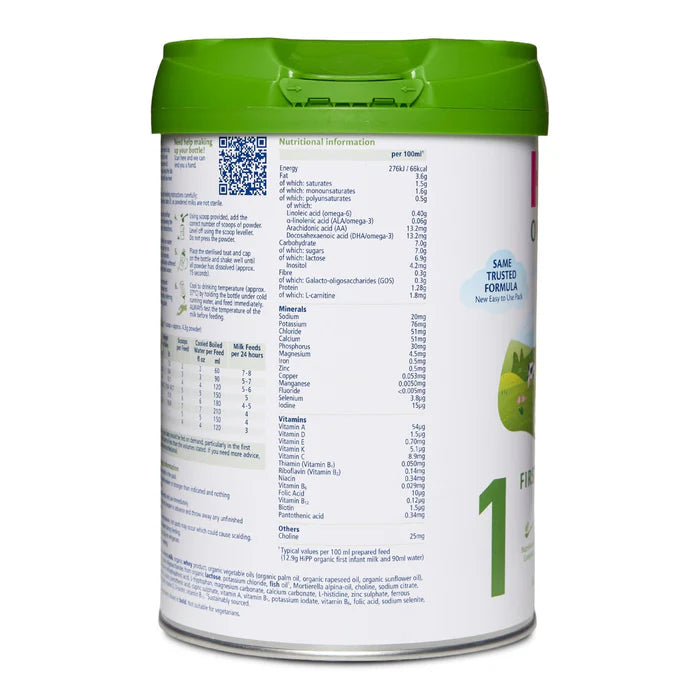 Hipp Formula UK stage 1 Infant formula 0+ months 800g