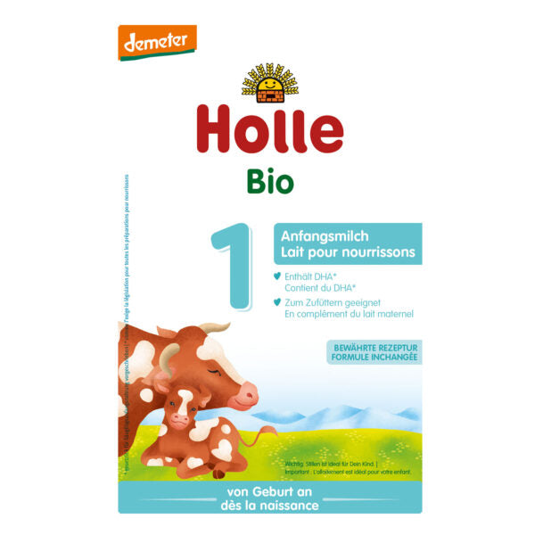 Holle Bio Stage 1 Organic Infant Milk Formula 0-6 months • 400g