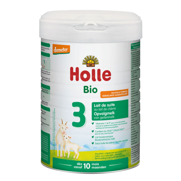 Holle Goat Dutch Stage 3 Organic Follow-on Milk Formula 800g - 10+ Months