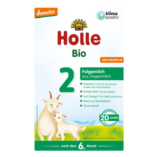 Holle Goat Stage 2 Organic Follow-On Infant Milk Formula 6+ months • 400g