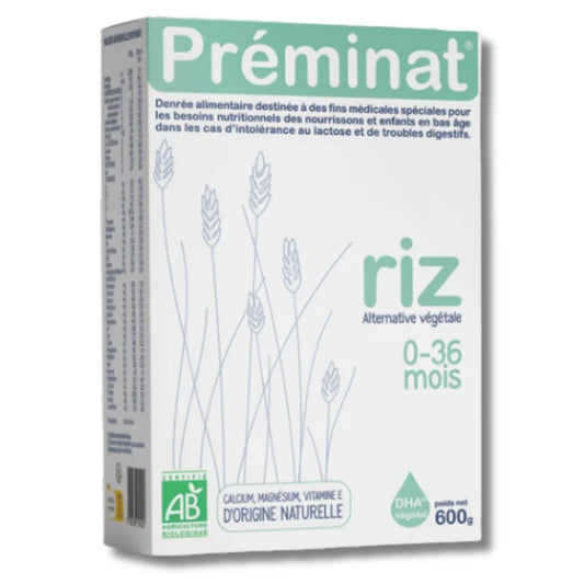 Préminat Riz Organic Infant Formula