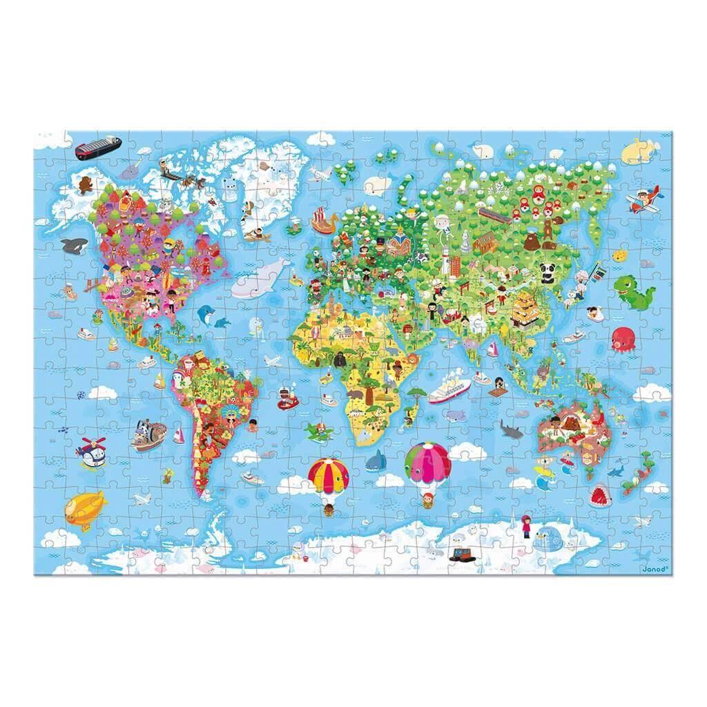 300 pc World Puzzle - Emmbaby Canada