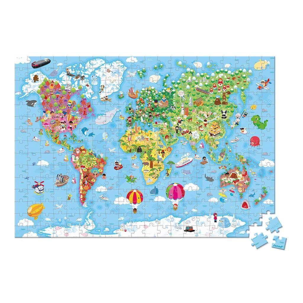 300 pc World Puzzle - Emmbaby Canada