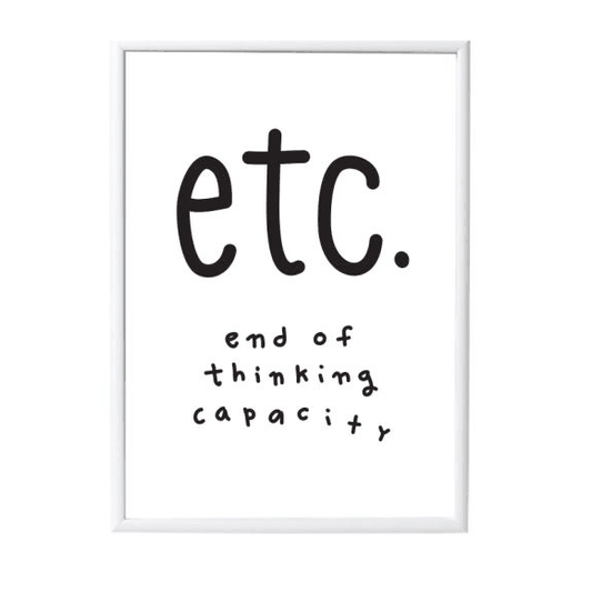 A3 Etc. Poster by A Little Lovely Company - Emmbaby Canada