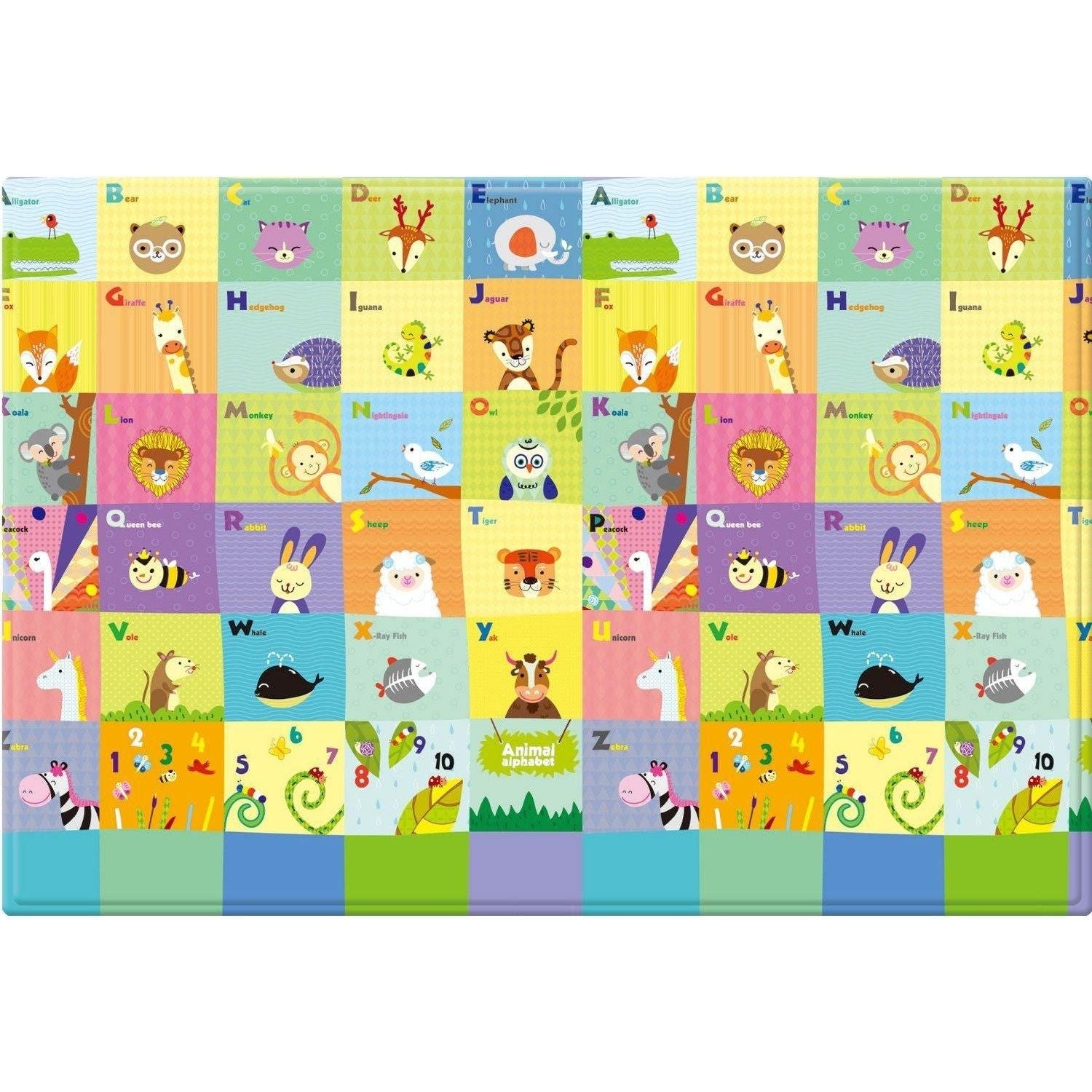 BABY CARE PLAYMAT - BIRDS IN THE TREES - LARGE - Emmbaby Canada