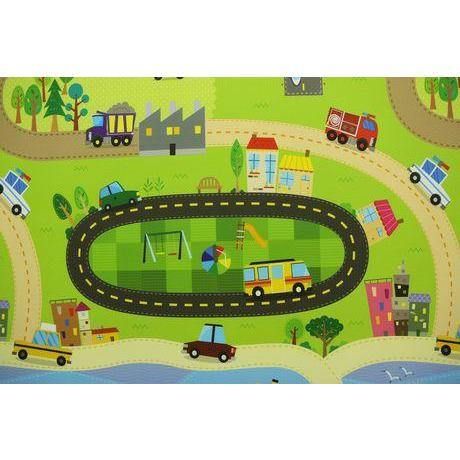BABY CARE PLAYMAT - HAPPY VILLAGE - LARGE - Emmbaby Canada