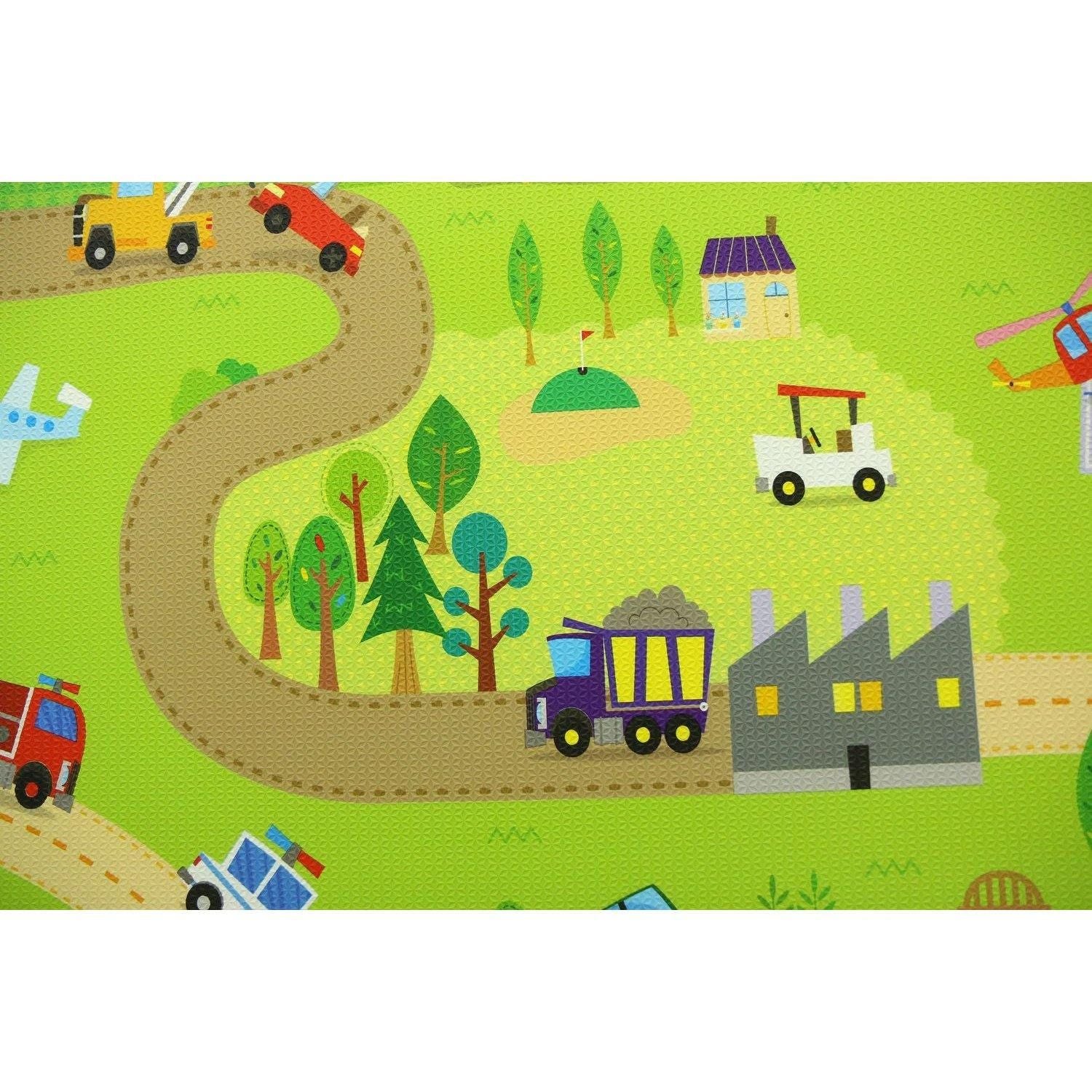 BABY CARE PLAYMAT - HAPPY VILLAGE - LARGE - Emmbaby Canada