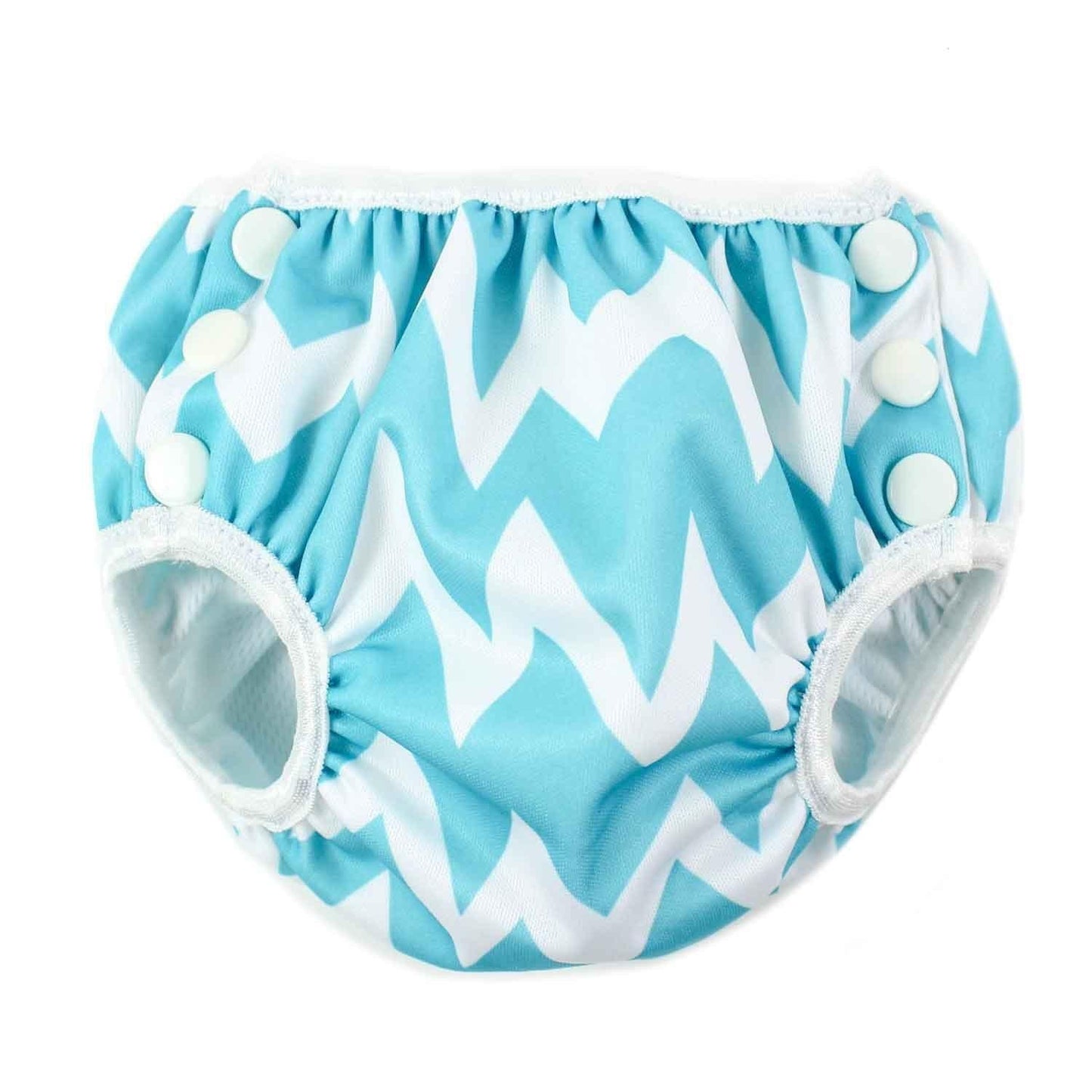 Bumkins - Swim Diaper - Blue Chevron,18-24m - Emmbaby Canada