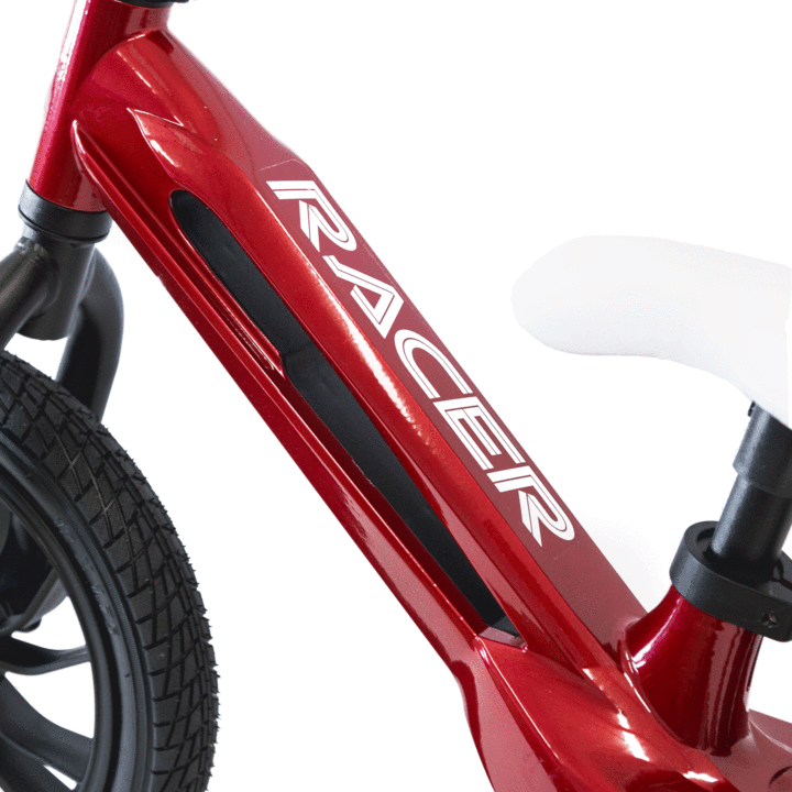 CANDY RED RACER BALANCE BIKE - Emmbaby Canada