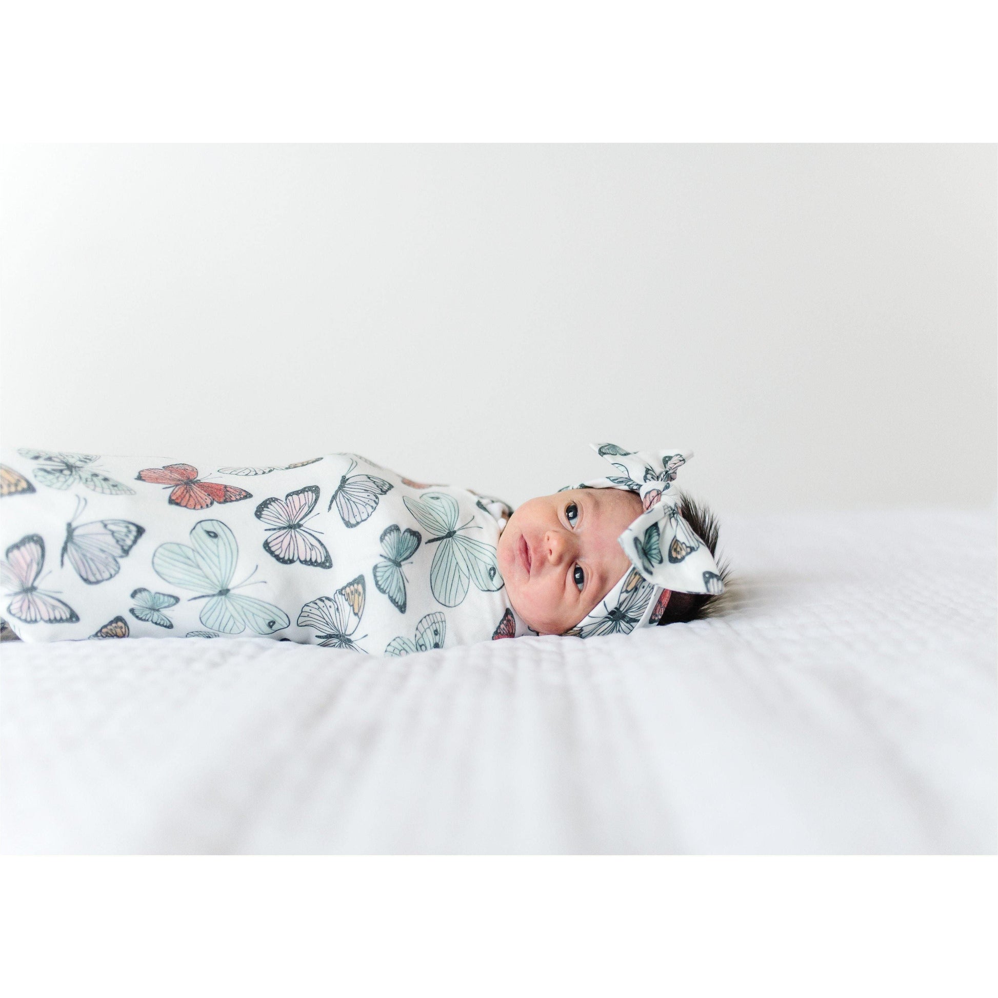 Copper Pearl - Dot Swaddle Blanket - Emmbaby Canada