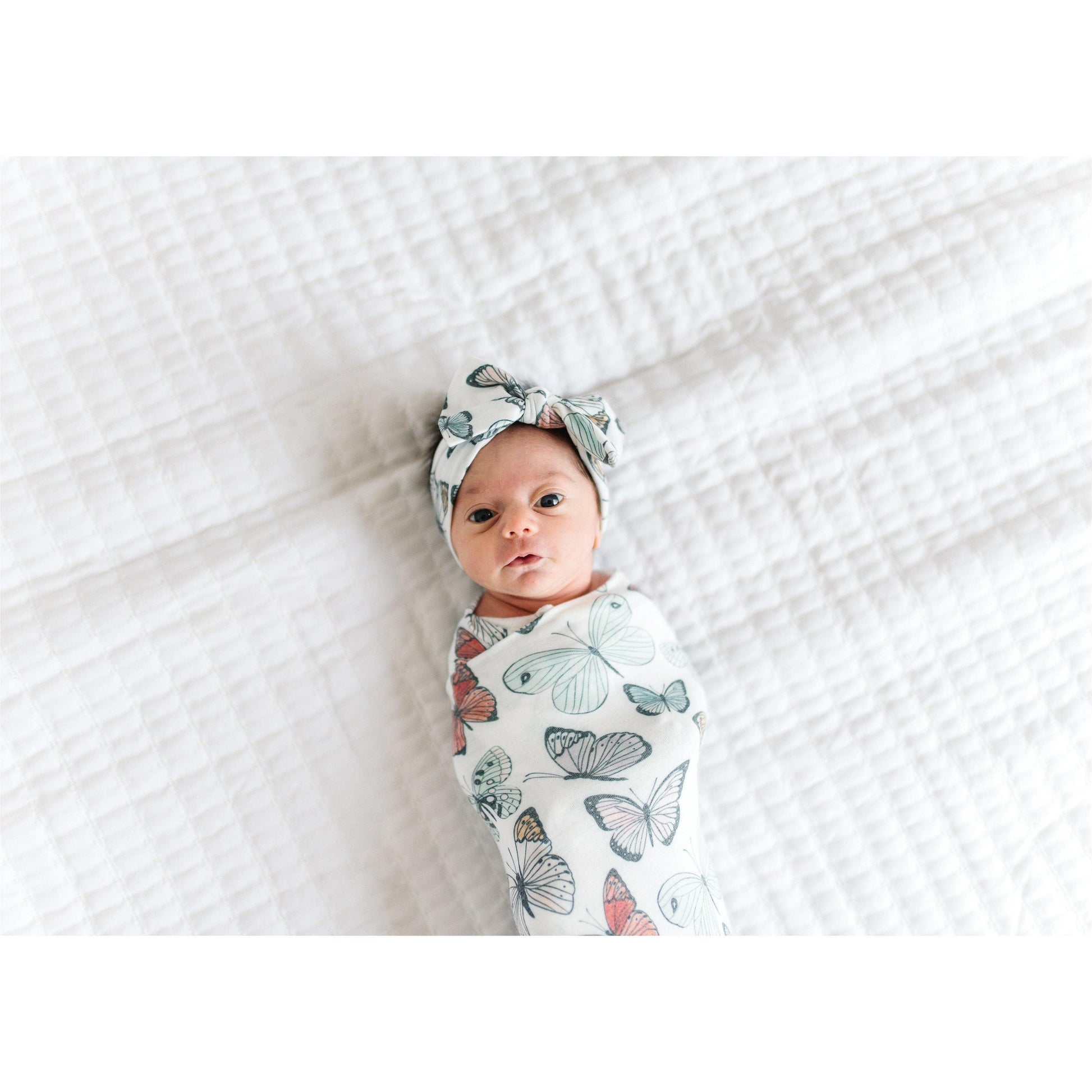 Copper Pearl - Dot Swaddle Blanket - Emmbaby Canada