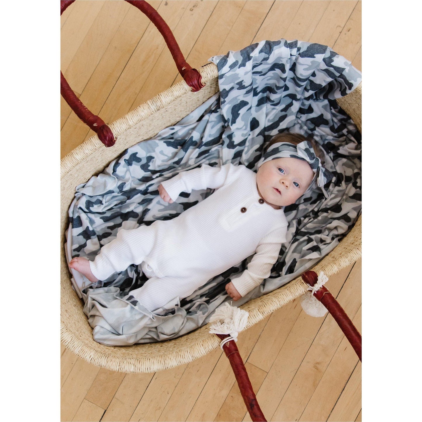 Copper Pearl - Gunnar Swaddle Blanket - Emmbaby Canada